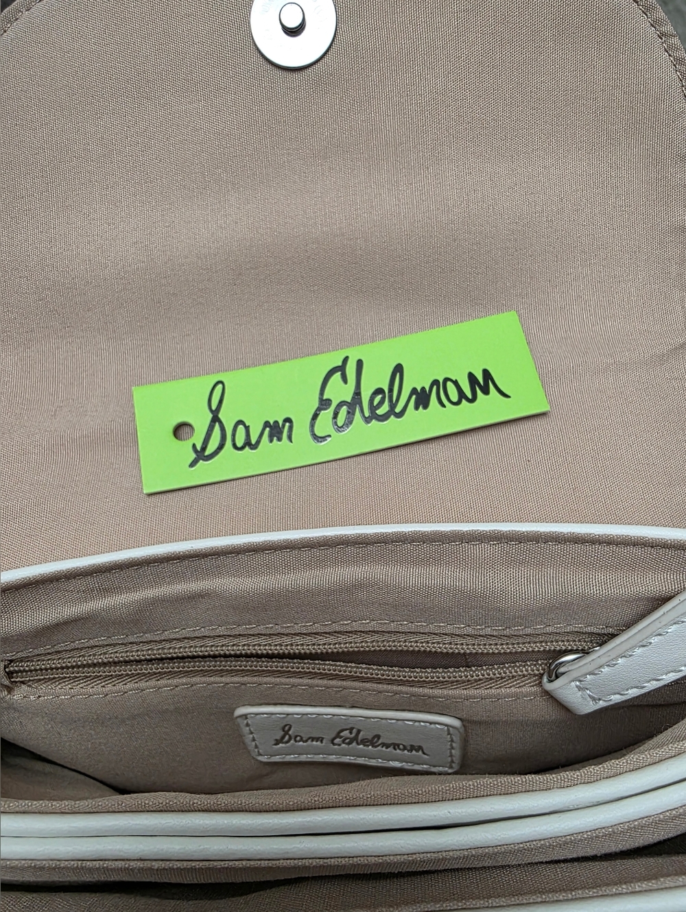 Sam Edelman White EMILY Shoulder/Belt Bag - Picture 3 of 4